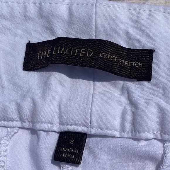 The Limited 8 White Extra Stretch Bermuda Shorts - Picture 3 of 5